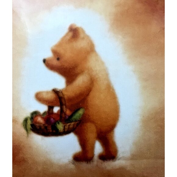 Poohs Garden Milne & Shepard Collector Plate Vintage Disney Bone China - Picture 5 of 7